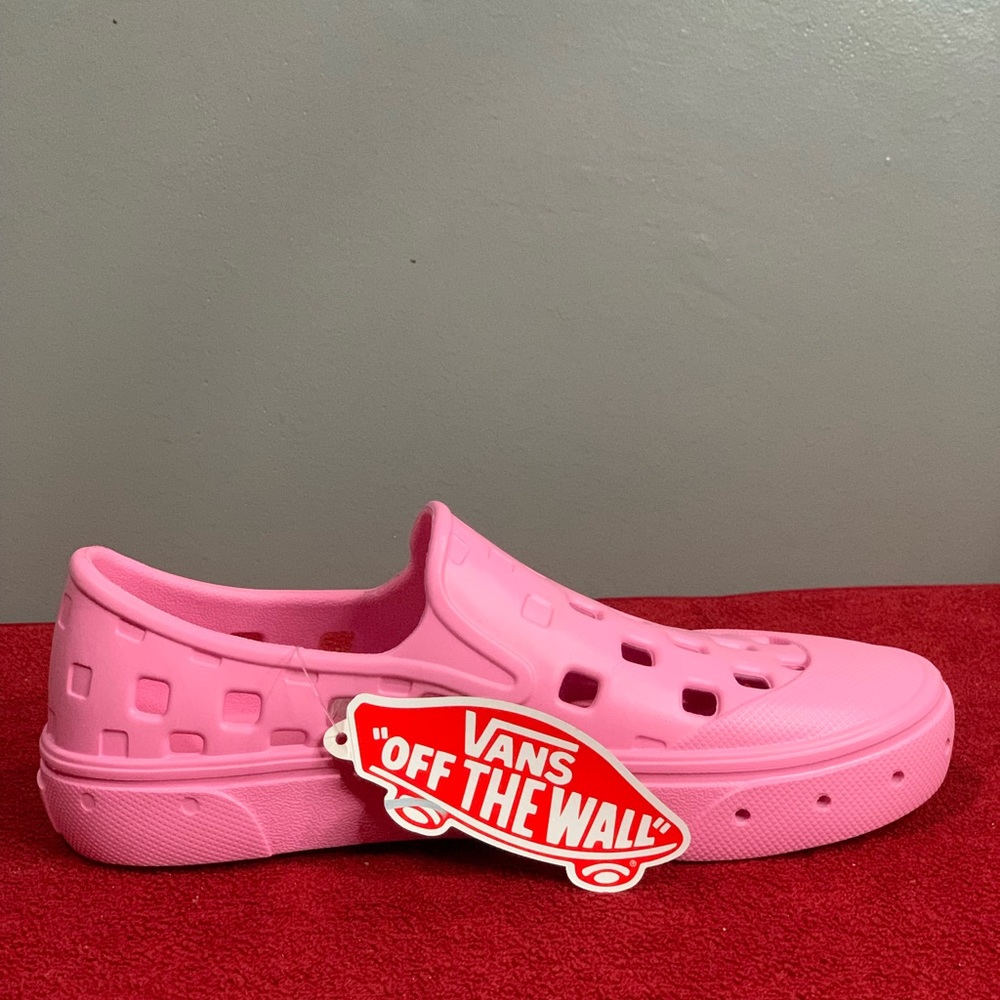 Vans Kids Pink Slip-On TRK Little Kids Sneakers